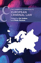 The Cambridge Companion To European Criminal Law Coleurope